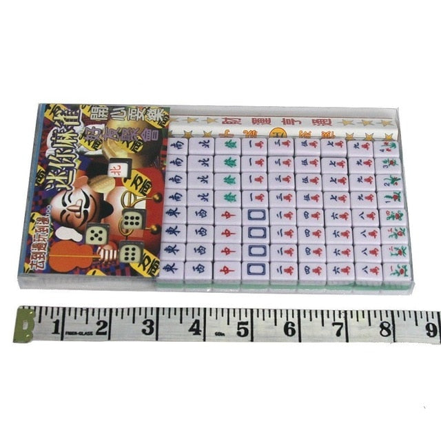 Mini Mahjong Portable Travel Board Game