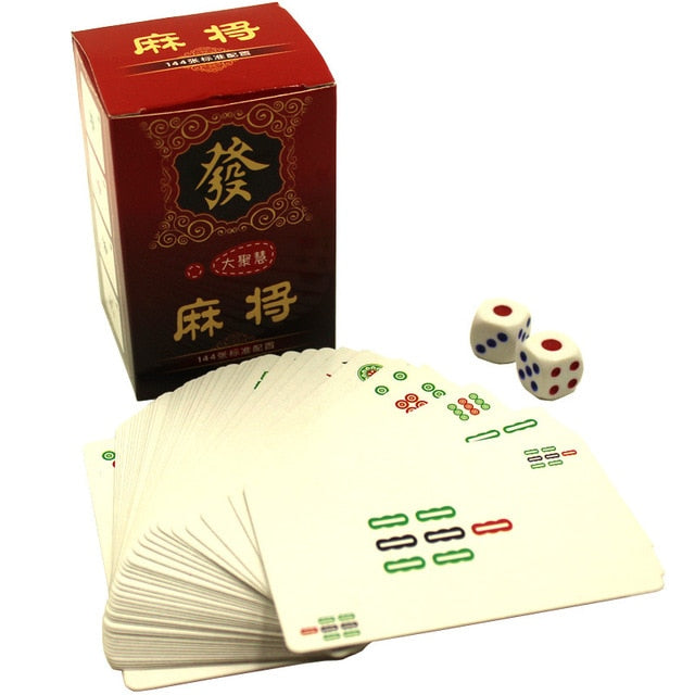 Mini Mahjong Portable Travel Board Game