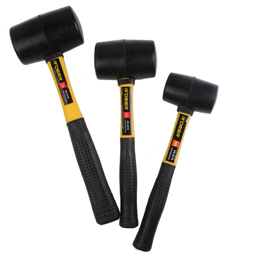 1PC Professional Mallet Rubber Hammer