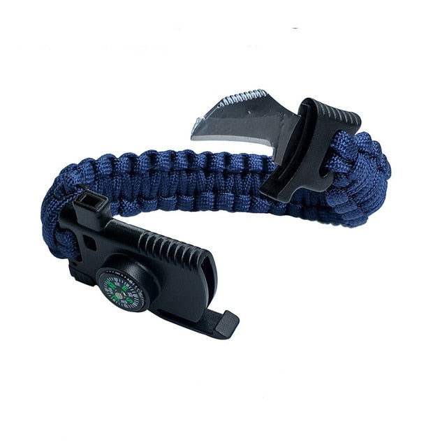 Outdoor Survival Braided Bracelet