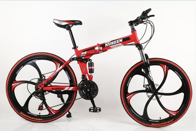 mountain bike 26-inch steel 21-speed bicycles dual disc brakes variable speed road bikes racing bicycle