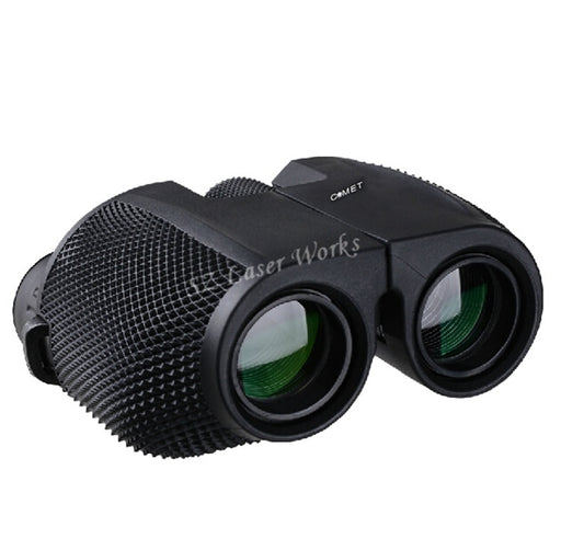 Free shipping high times 10X25 HD All-optical green film waterproof binoculars