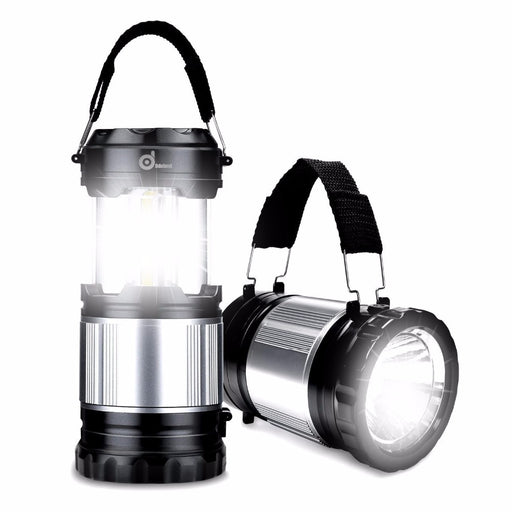 Portable Lantern LED Solar Powered Tent Flashlight