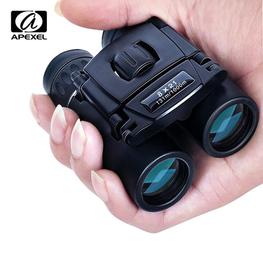 APEXEL 8x21 Compact Zoom Binoculars 1000m
