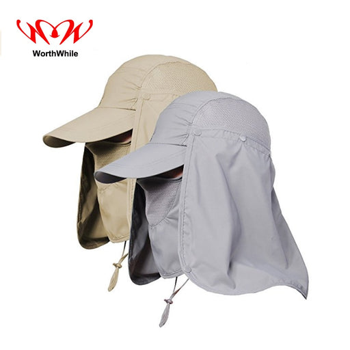 UV Protection Fishing Cap Face Neck Head Sunshade Cover Visor Falp Hat