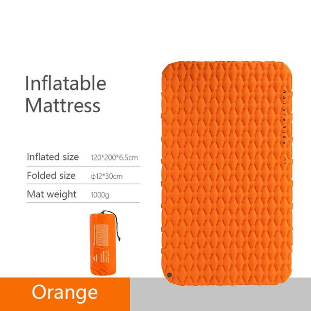 Naturehike Lightweight Moisture-proof Air Mattress Nylon TPU Sleeping Pad