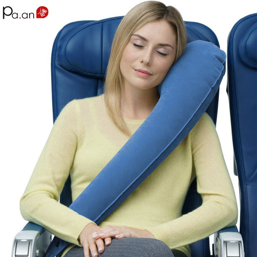Inflatable Travel Pillow Ergonomic Neck Travel Pillow