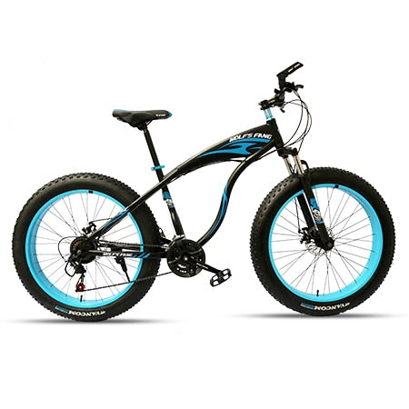 wolf's fang Mountain Bike bicycle fat bike 21 speed Aluminum alloy frame 26 inch