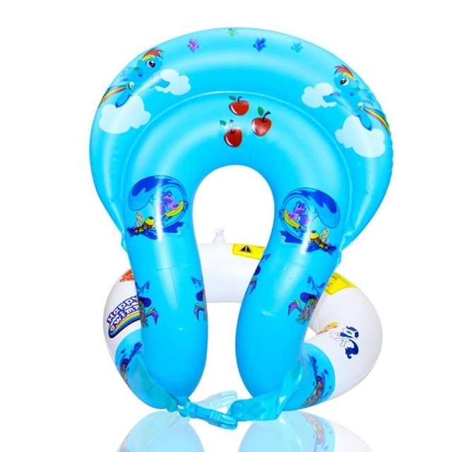 Dual Airbags Child Inflatable Swim Vest Kids' Life Jacket