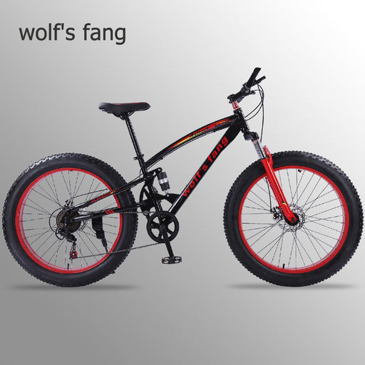 wolf's fang mountain bike 7/21/24 speed bicycle 26x4.0 fat bike